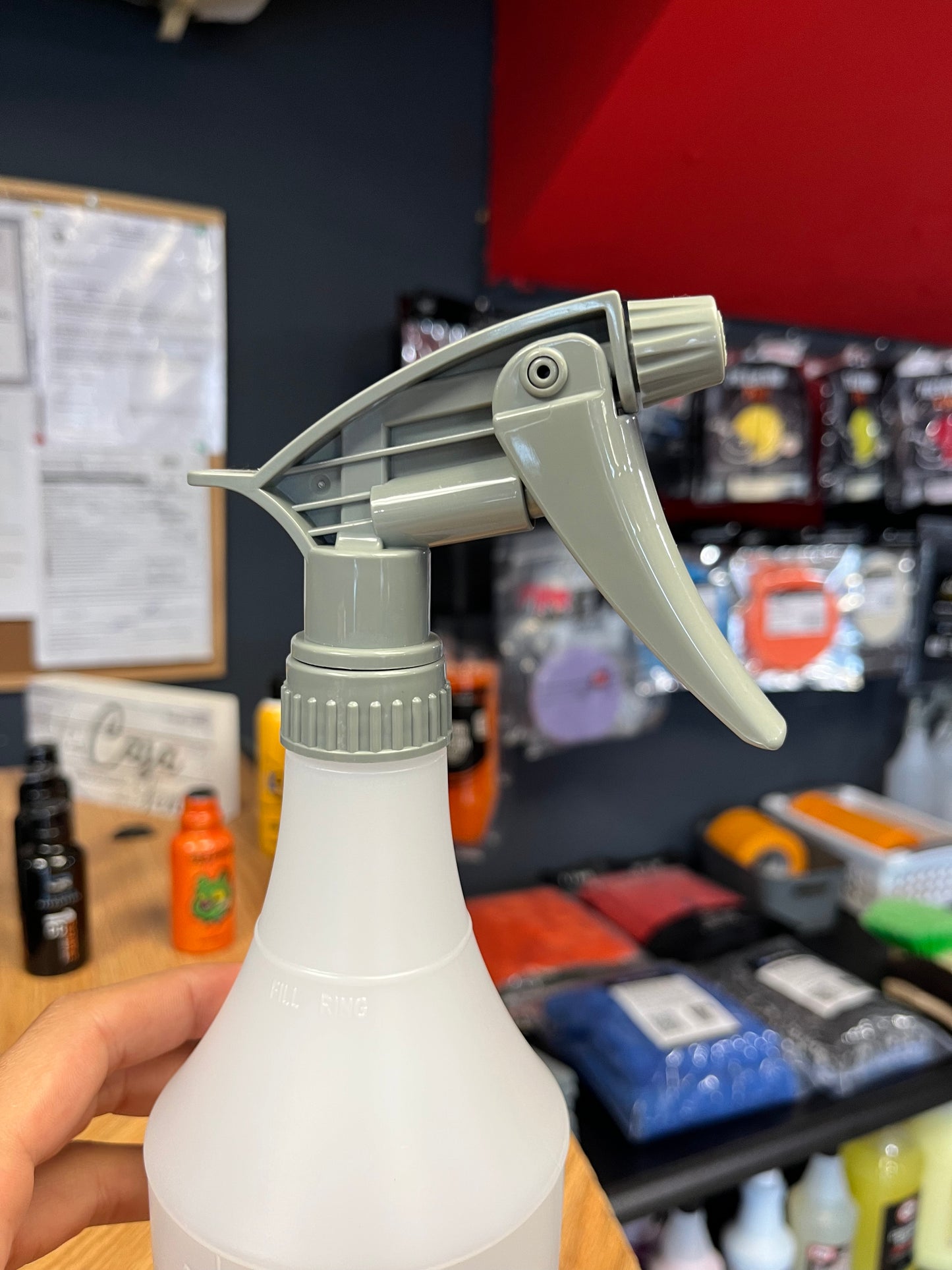 Grey Solvent resistant & Heavy Duty Sprayer trigger