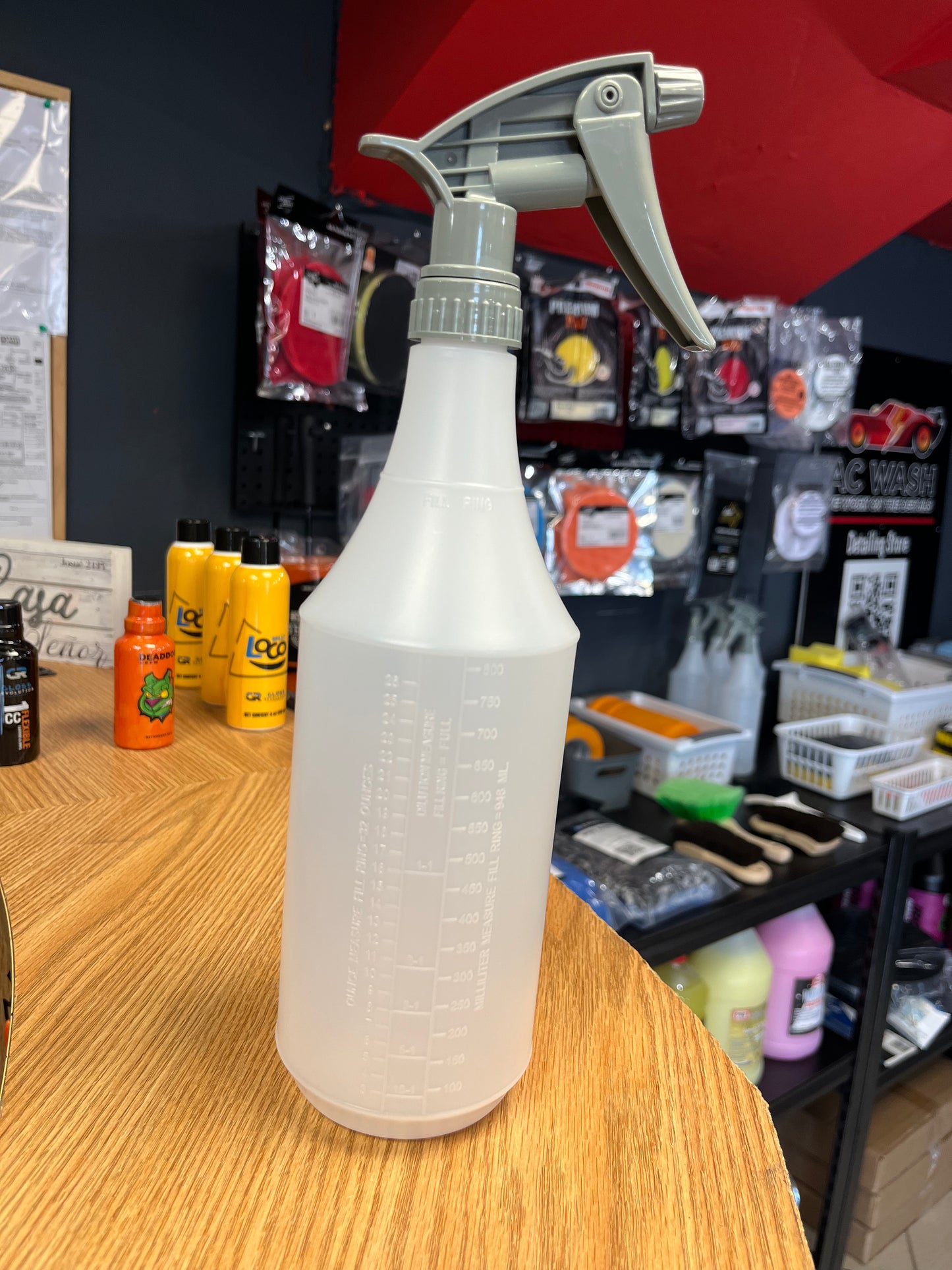 Malco Spray Bottle with Grey Solvent Trigger 32oz