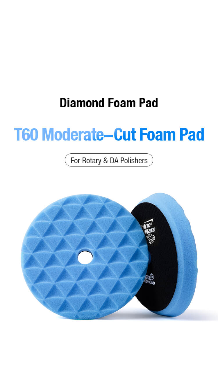 Moderate Cut T60 - Diamond Foam Pad - ShineMate